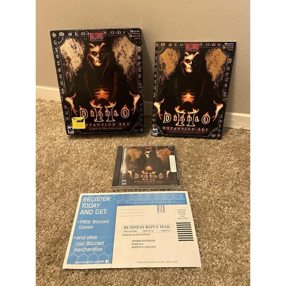 Diablo II Expansion Set: Lord of Destruction Small Box (Windows/Mac, 2000 CD/rom